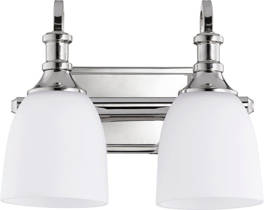 Quorum Home Quorum - 5011-2-62 - Two Light Vanity - Polished Nickel