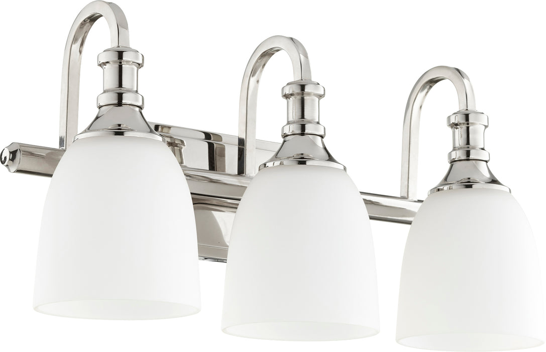 Quorum Home Quorum - 5011-3-62 - Three Light Vanity - Polished Nickel