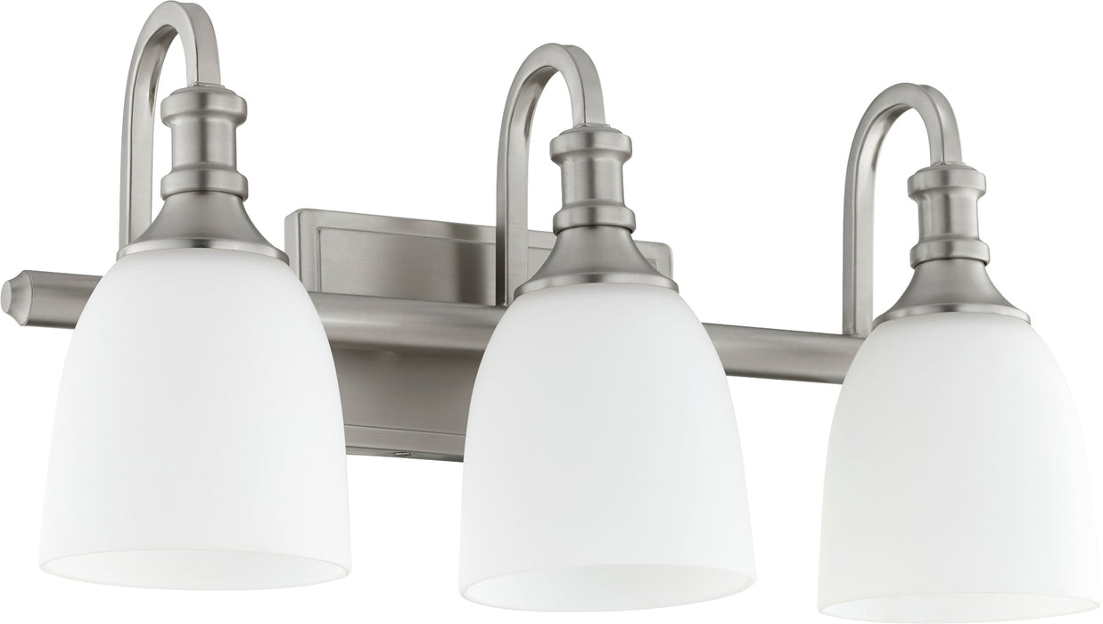 Quorum Home Quorum - 5011-3-65 - Three Light Vanity - Satin Nickel