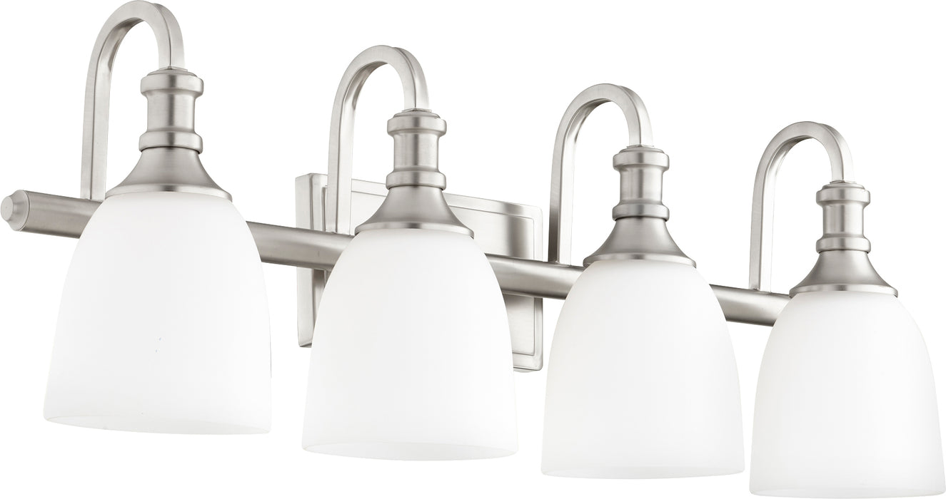 Quorum Home Quorum - 5011-4-65 - Four Light Vanity - Satin Nickel