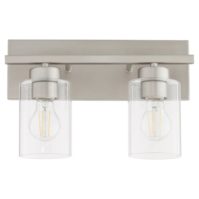 Quorum Home Quorum - 5012-2-65 - Two Light Vanity - Satin Nickel