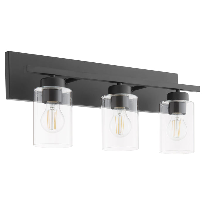 Quorum Home Quorum - 5012-3-59 - Three Light Vanity - Matte Black