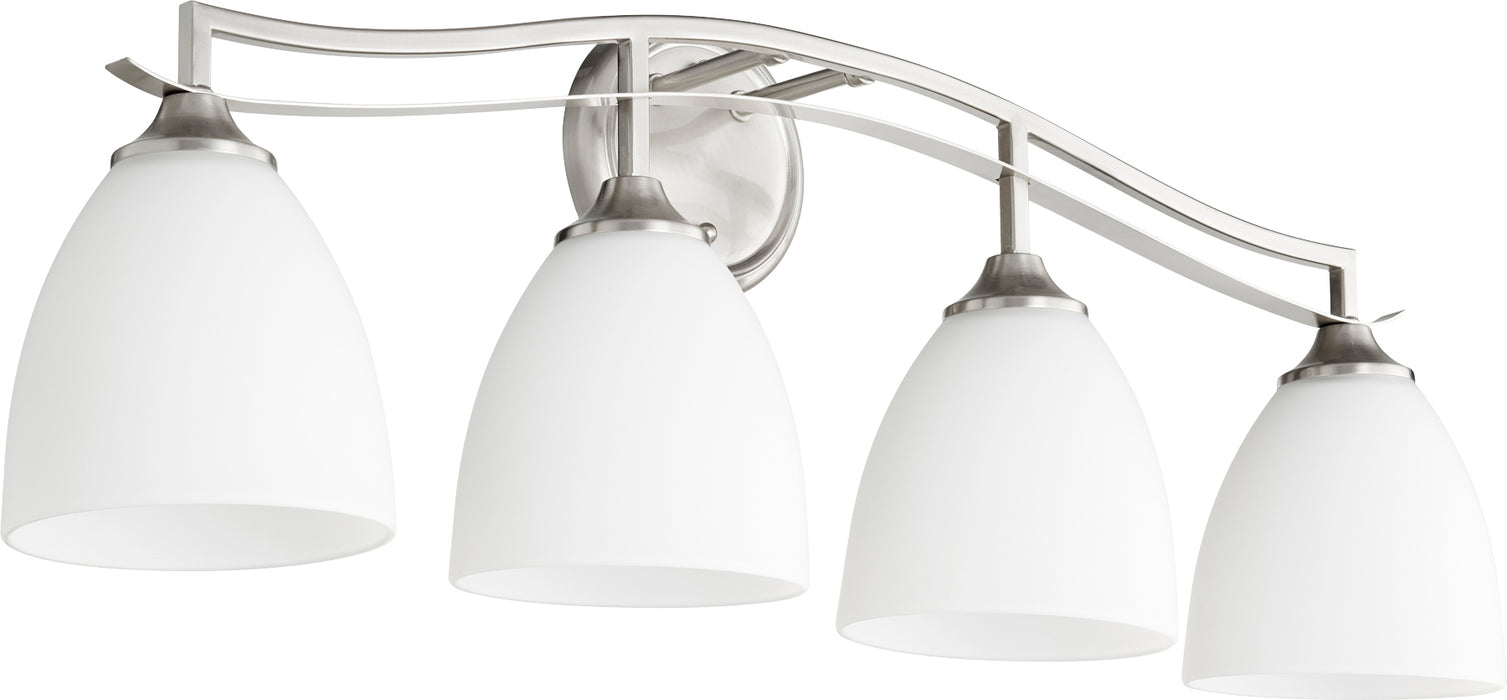 Quorum Home Quorum - 5027-4-65 - Four Light Vanity - Satin Nickel