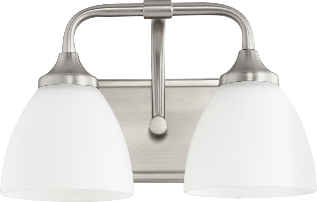 Quorum Home Quorum - 5059-2-65 - Two Light Vanity - Satin Nickel