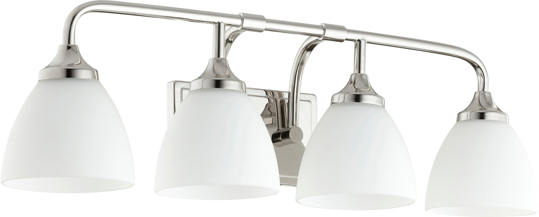 Quorum Home Quorum - 5059-4-62 - Four Light Vanity - Polished Nickel