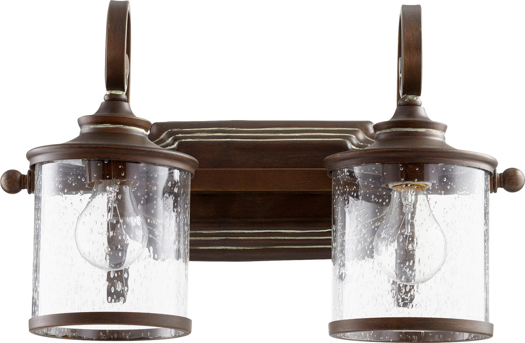 Quorum Home Quorum - 5073-2-39 - Two Light Vanity - Vintage Copper