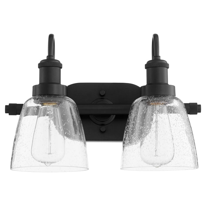 Quorum Home Quorum - 508-2-59 - Two Light Vanity - Matte Black