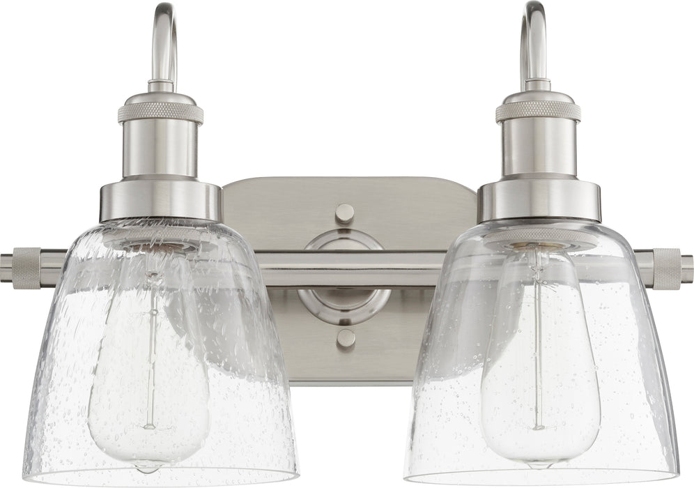 Quorum Home Quorum - 508-2-65 - Two Light Vanity - Satin Nickel