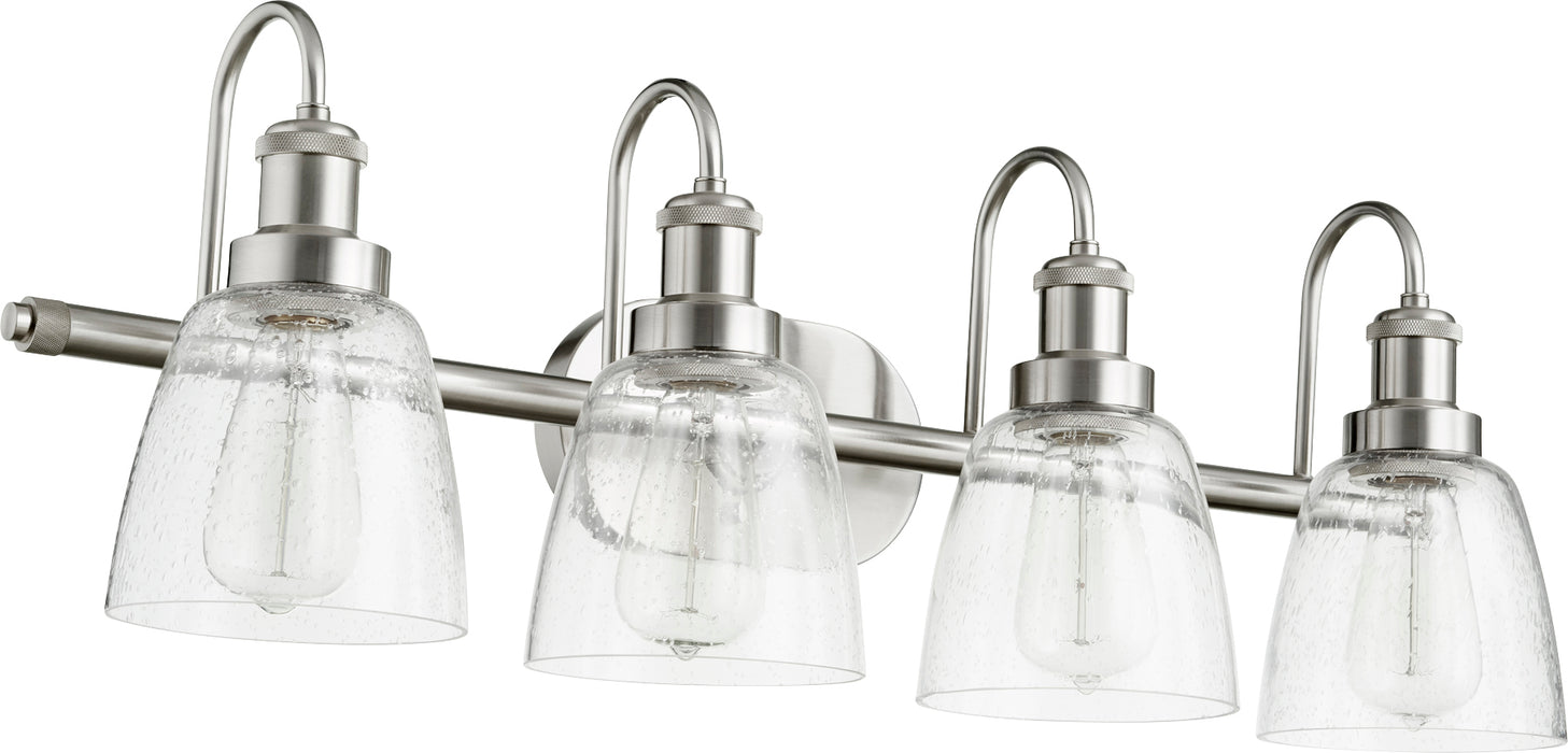 Quorum Home Quorum - 508-4-65 - Four Light Vanity - Satin Nickel
