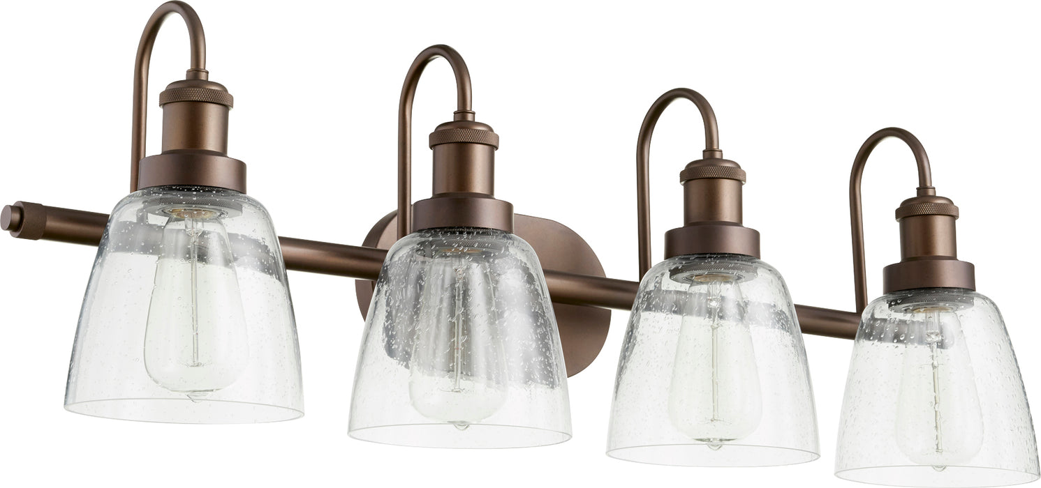 Quorum Home Quorum - 508-4-86 - Four Light Vanity - Oiled Bronze