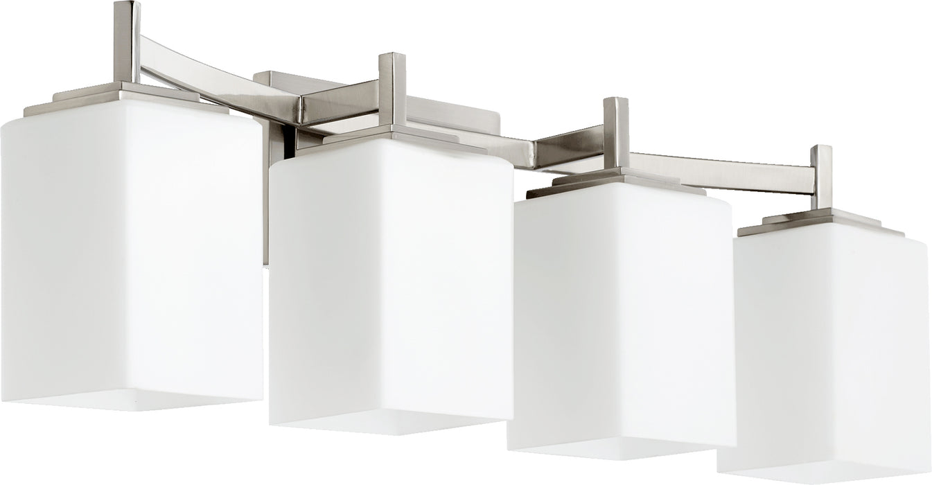 Quorum Home Quorum - 5084-4-65 - Four Light Vanity - Satin Nickel