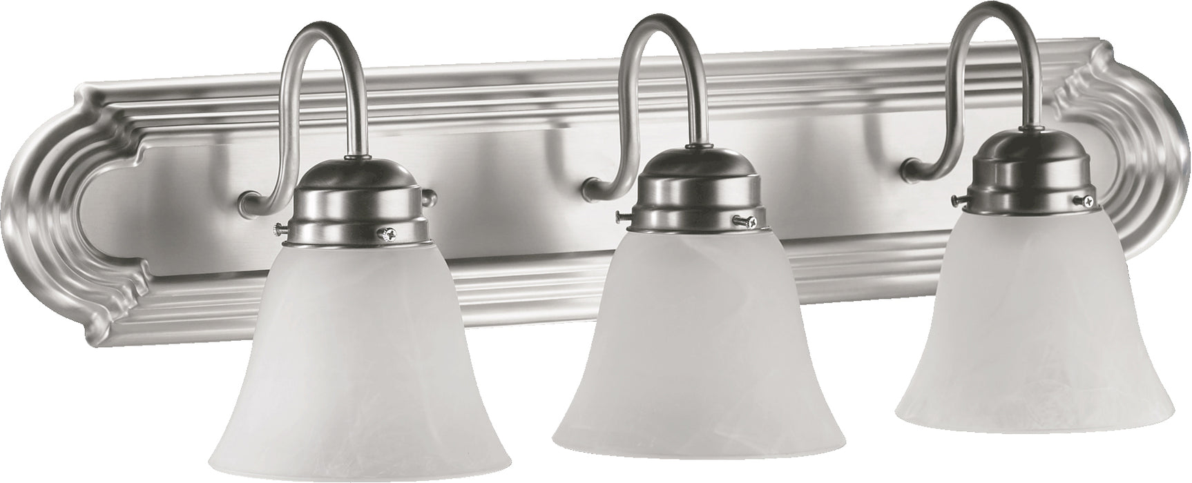 Quorum Home Quorum - 5094-3-165 - Three Light Vanity - Satin Nickel