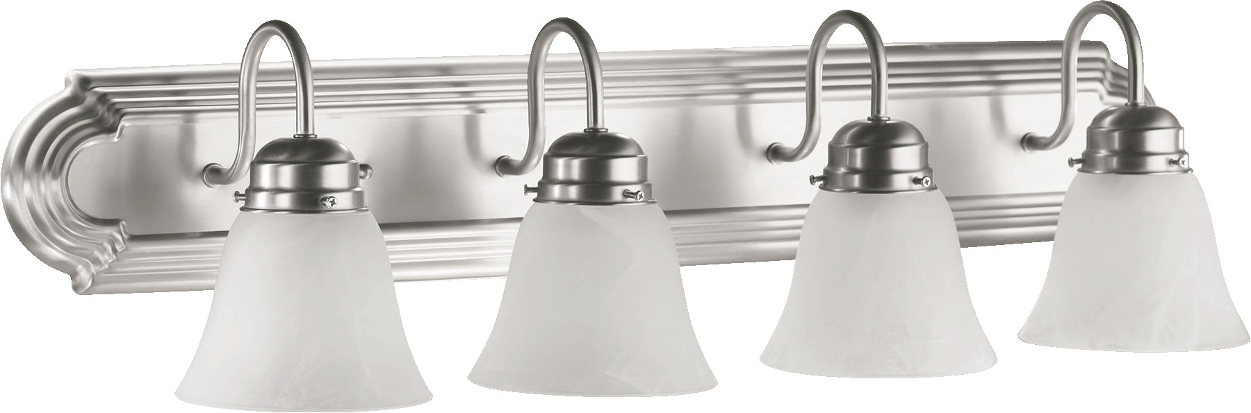 Quorum Home Quorum - 5094-4-165 - Four Light Vanity - Satin Nickel