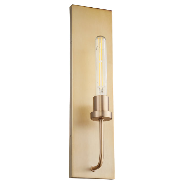 Quorum Home Quorum - 512-1-80 - One Light Wall Mount - Aged Brass