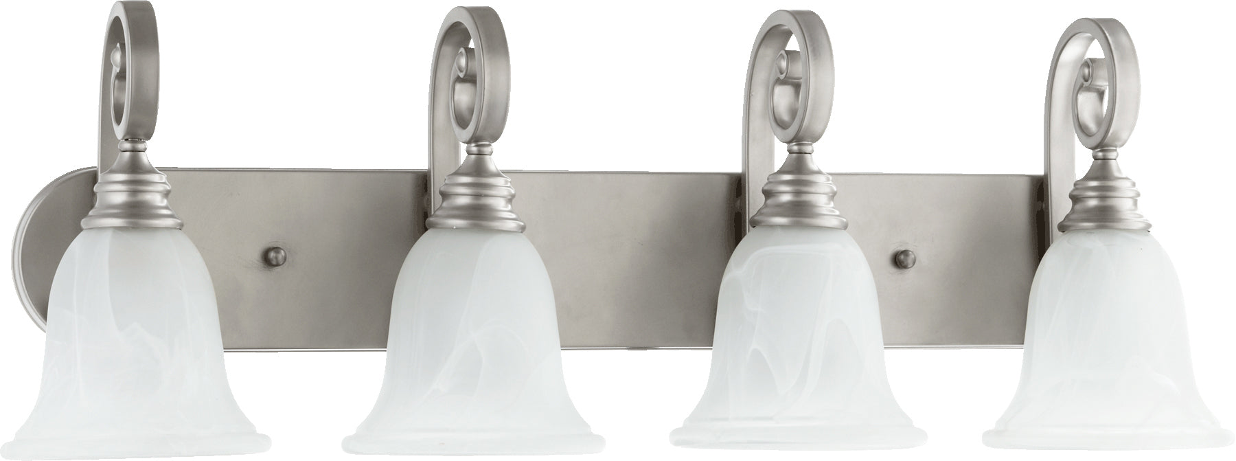 Quorum Home Quorum - 5154-4-64 - Four Light Vanity - Classic Nickel