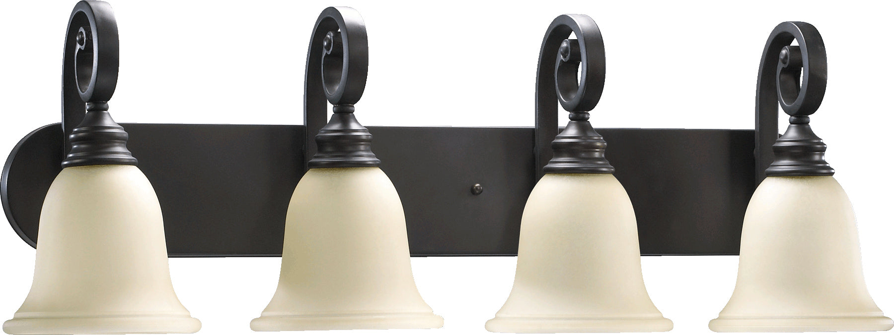 Quorum Home Quorum - 5154-4-86 - Four Light Vanity - Oiled Bronze