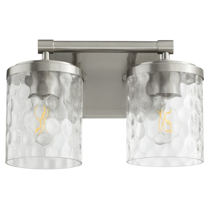 Quorum Home Quorum - 517-2-65 - Two Light Vanity - Satin Nickel
