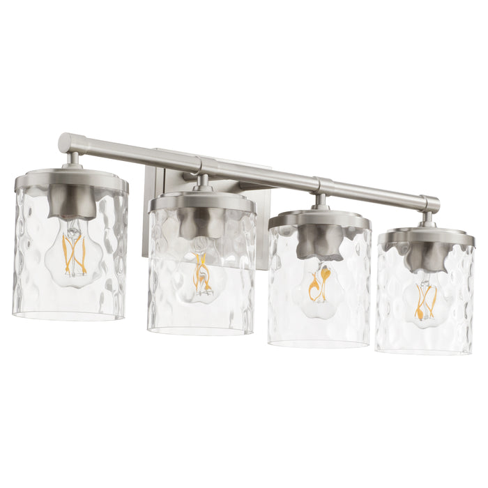 Quorum Home Quorum - 517-4-65 - Four Light Vanity - Satin Nickel