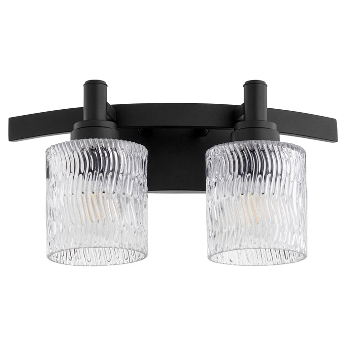 Quorum Home Quorum - 5184-2-69 - Two Light Vanity - Textured Black