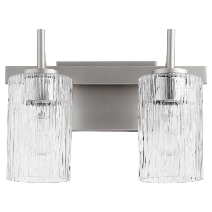 Quorum Home Quorum - 520-2-65 - Two Light Vanity - Satin Nickel