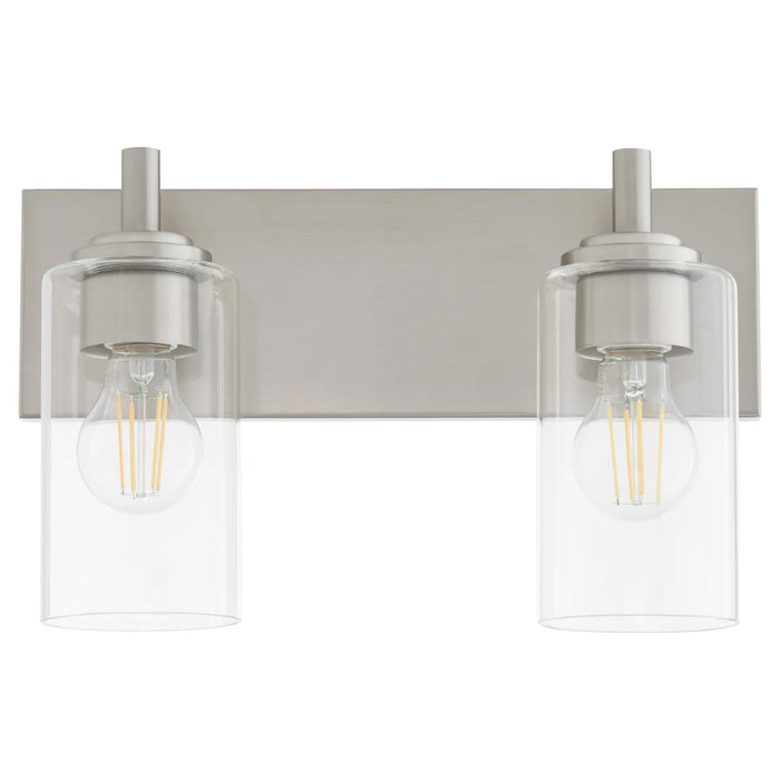 Quorum Home Quorum - 5200-2-65 - Two Light Vanity - Satin Nickel