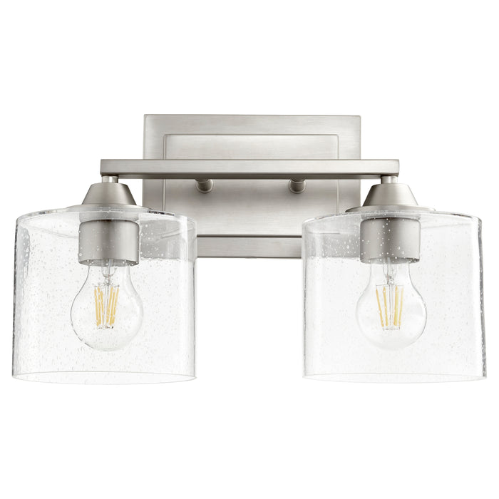 Quorum Home Quorum - 5202-2-65 - Two Light Vanity - Satin Nickel