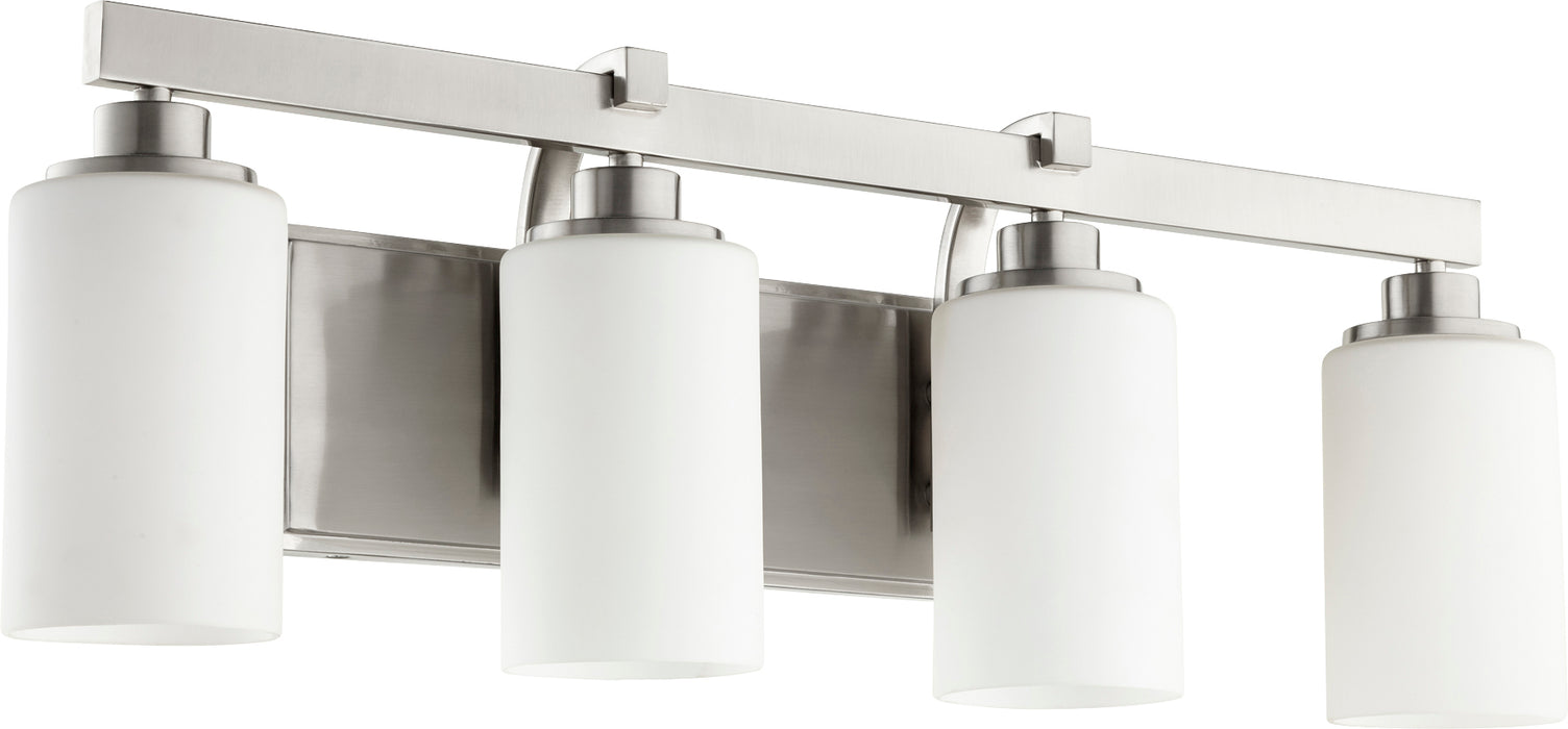 Quorum Home Quorum - 5207-4-65 - Four Light Vanity - Satin Nickel