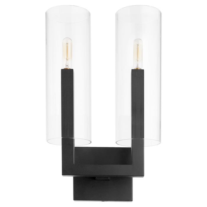 Quorum Home Quorum - 5277-2-69 - Two Light Wall Mount - Textured Black