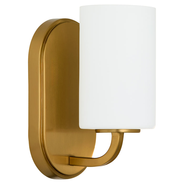 RUTHERFORD 1 Light Wall Mount - Brushed Brass