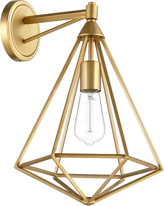 Quorum Home Quorum - 5311-1-80 - One Light Wall Mount - Aged Brass