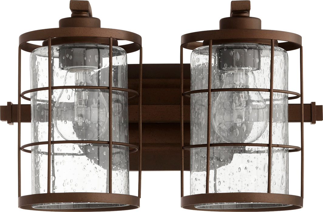 Quorum Home Quorum - 5364-2-86 - Two Light Vanity - Oiled Bronze