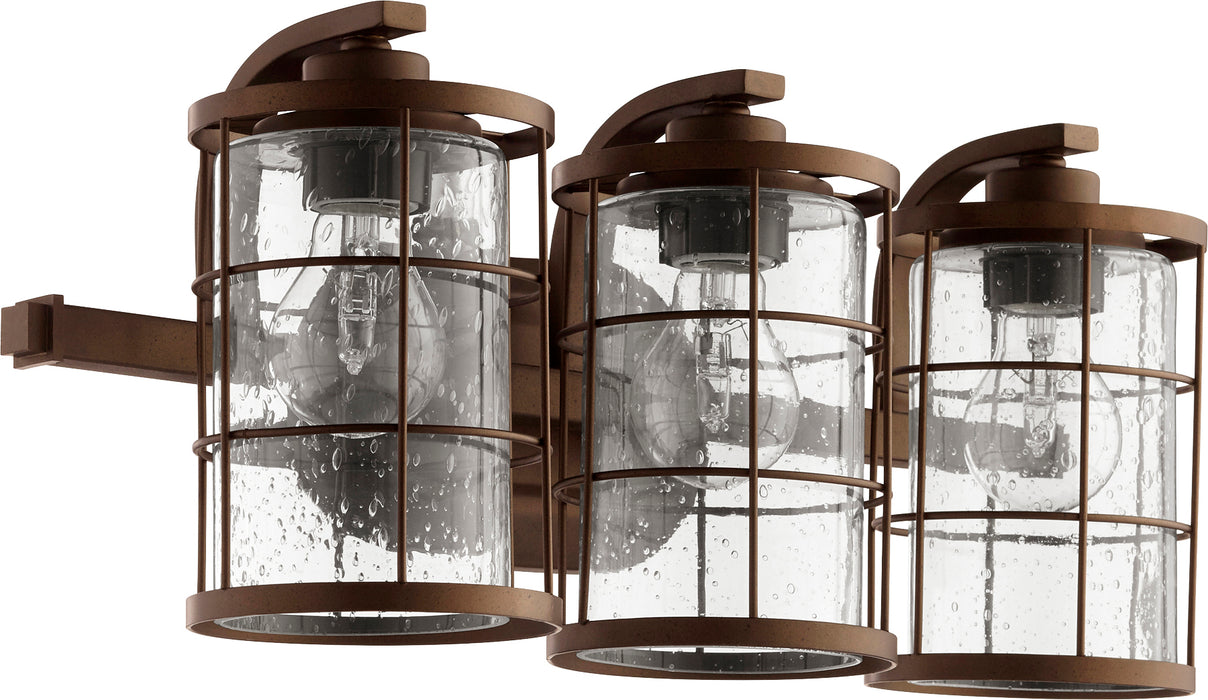 Quorum Home Quorum - 5364-3-86 - Three Light Vanity - Oiled Bronze