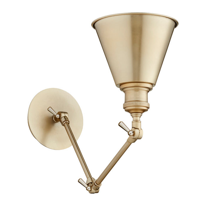 Quorum Home Quorum - 5391-80 - One Light Wall Mount - Aged Brass