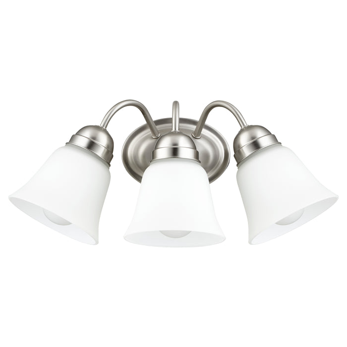 Quorum Home Quorum - 5404-3-65 - Three Light Wall Mount - Satin Nickel