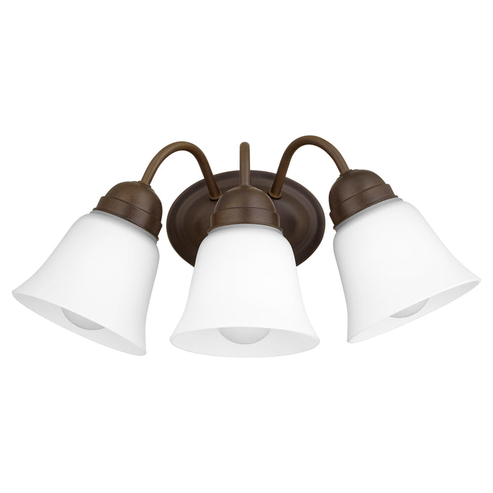 Quorum Home Quorum - 5404-3-86 - Three Light Wall Mount - Oiled Bronze
