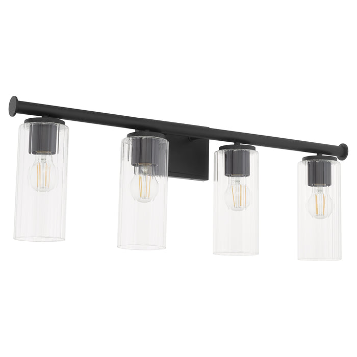 Quorum Home Quorum - 541-4-59 - Four Light Vanity - Matte Black