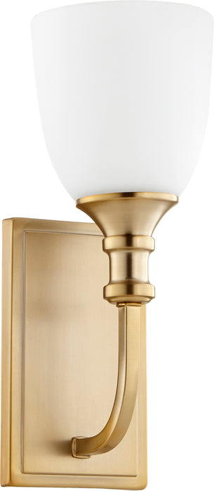 Quorum Home Quorum - 5411-1-80 - One Light Wall Mount - Aged Brass