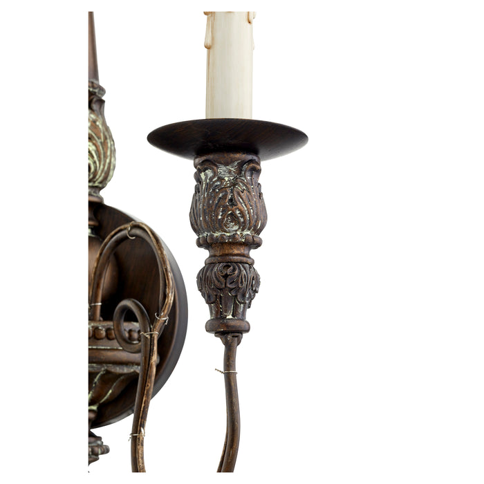 Quorum Home Quorum - 5506-2-39 - Two Light Wall Mount - Vintage Copper