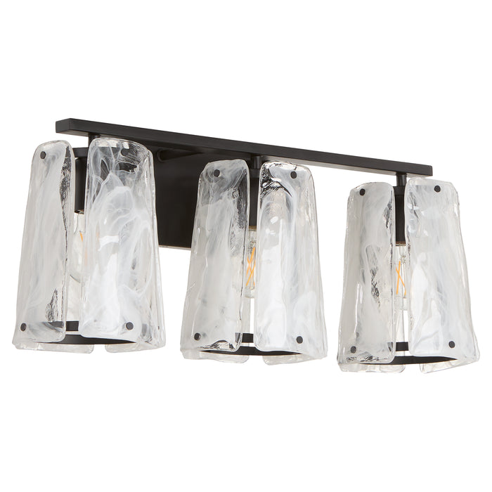 Quorum Home Quorum - 5575-3-59 - Three Light Vanity - Matte Black