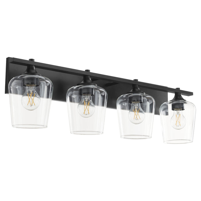 Quorum Home Quorum - 558-4-59 - Four Light Vanity - Matte Black