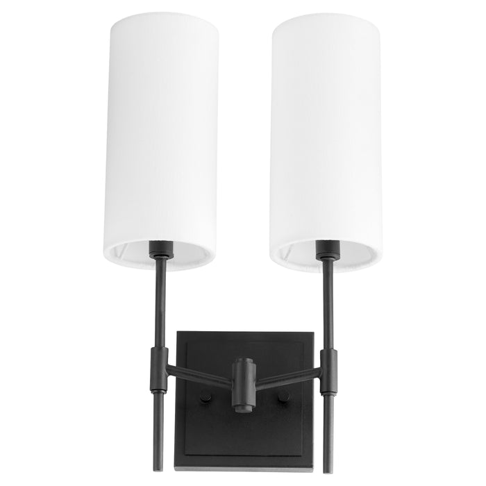 Quorum Home Quorum - 563-2-59 - Two Light Wall Mount - Matte Black