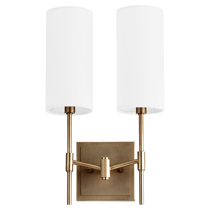 Quorum Home Quorum - 563-2-81 - Two Light Wall Mount - Dark Brass