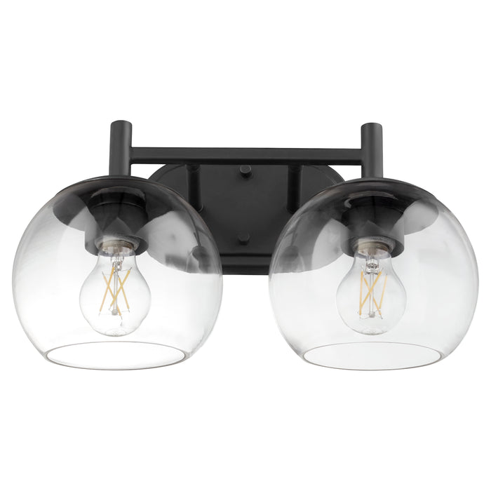 Quorum Home Quorum - 578-2-59 - Two Light Vanity - Matte Black