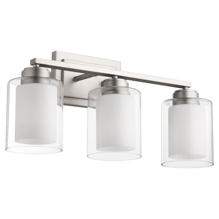 Quorum Home Quorum - 582-3-65 - Three Light Vanity - Satin Nickel
