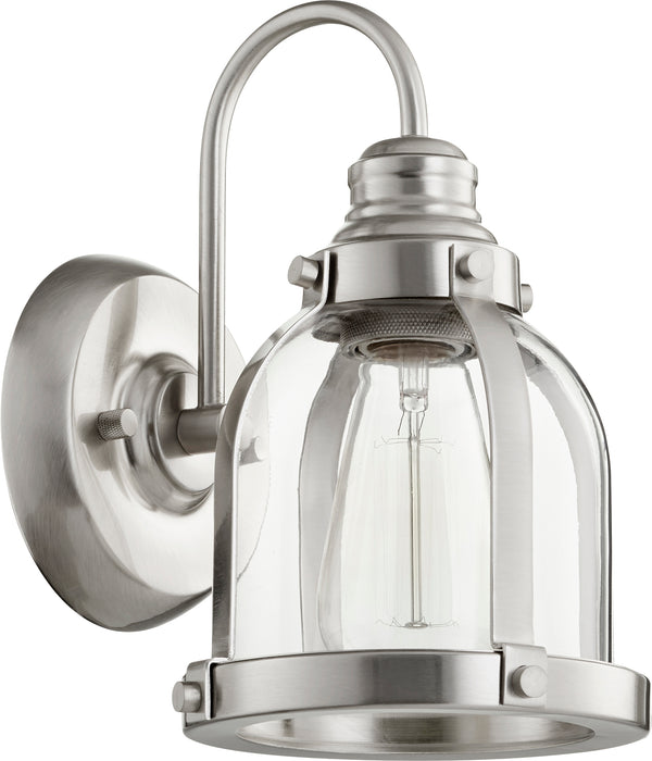 Quorum Home Quorum - 586-1-65 - One Light Wall Mount - Satin Nickel