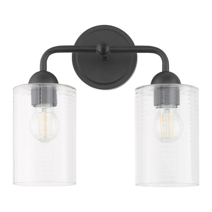 Quorum Home Quorum - 598-2-59 - Two Light Vanity - Matte Black