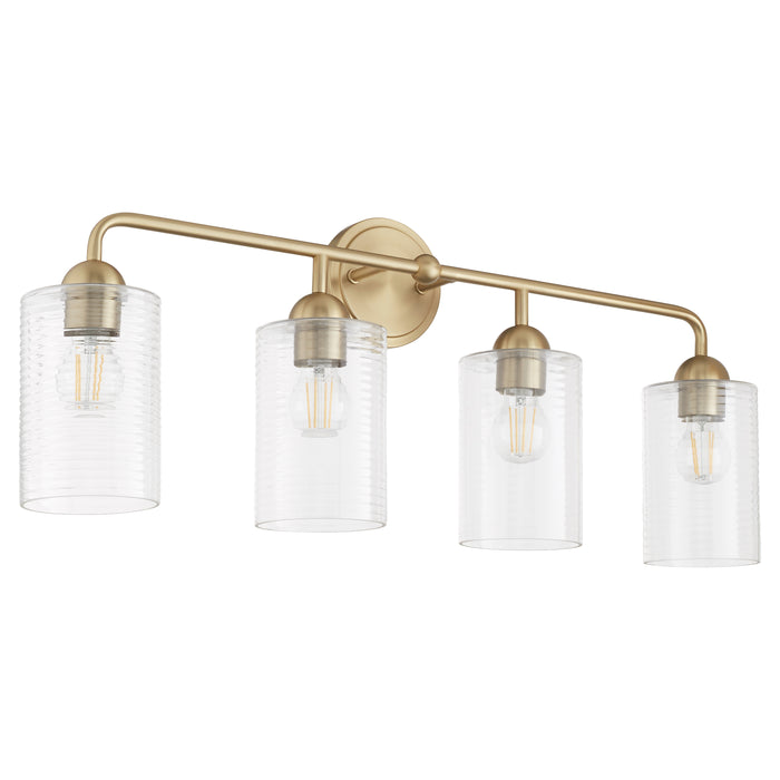 Quorum Home Quorum - 598-4-80 - Four Light Vanity - Aged Brass