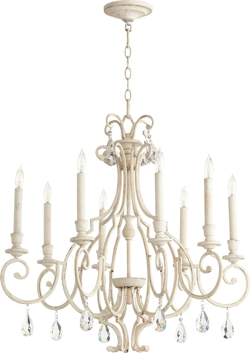 Quorum Home Quorum - 6014-8-70 - Eight Light Chandelier - Persian White
