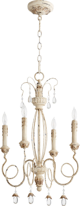 Quorum Home Quorum - 6044-4-70 - Four Light Chandelier - Persian White