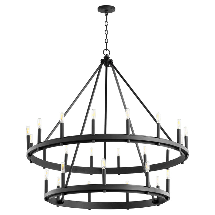 Quorum Home Quorum - 611-25-69 - 25 Light Chandelier - Textured Black
